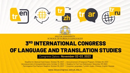 3. Uluslararası Dil ve Çeviribilim Kongresi